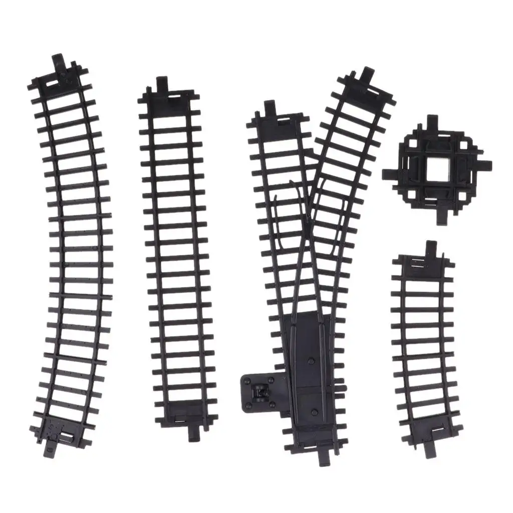 41x/Set 1:87 HO Guage Model Railroad Train Rail Way Tracks Oval Layout Scene