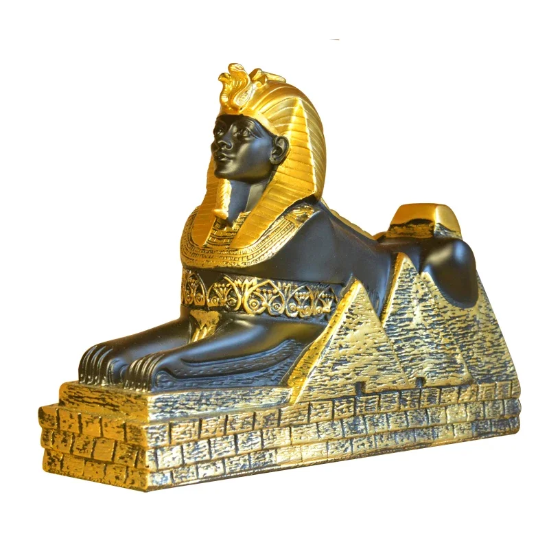 

Ancient Egypt Home Decorations Writing Desk Figurines Sphinx Tourist Souvenirs Egypt Art&Craft Living Room Ornaments