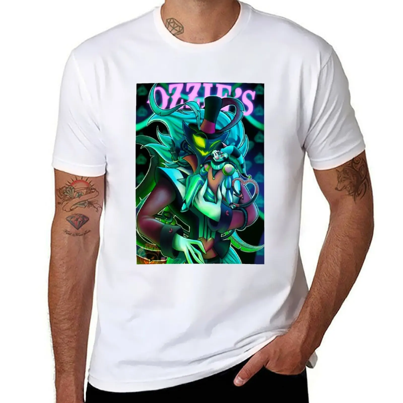 

Welcome To Ozzie's T-Shirt black cotton t-shirt plain for man package graphic t shirts for man T-Shirt