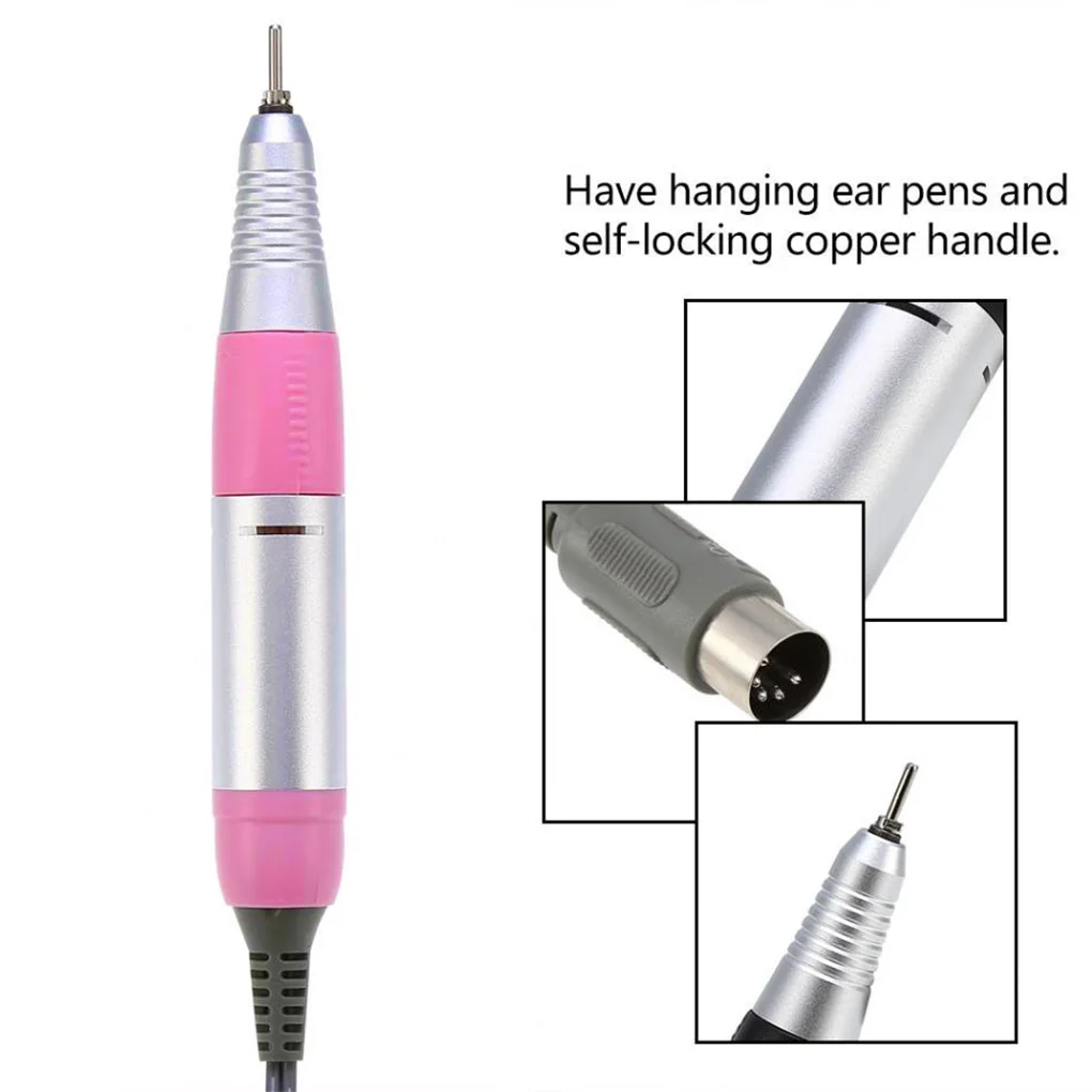 매니큐어 선반 네일 드릴 핸들은 손쉽게 손톱 액세서리를 설치합니다