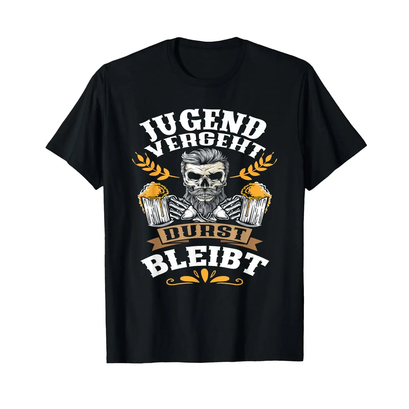 Youth Passes Thirst Remains Beer Drinkers Group T Shirt vintage Washed Comfortable Stretched Unisex Top For Everyday Wear