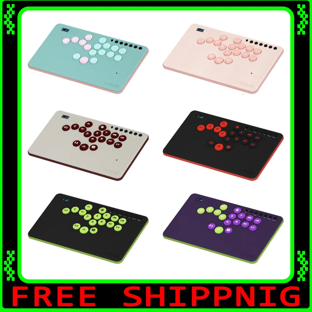 

DOIO KBGM-H09 + механическая клавиатура HITBOX из алюминиевого сплава, геймерская клавиатура, рокер, аркадная боевая клавиатура для PS5, переключатель Steam NS2, подарки