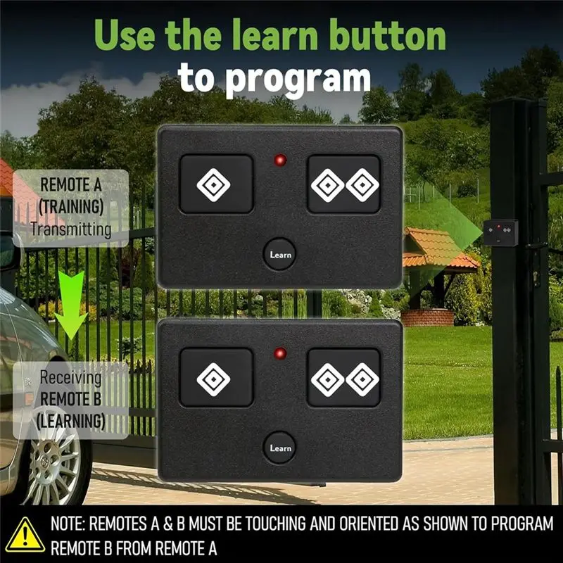 AXS1 Remote Transmitter For Ghost Control Opener Systems For Ghost Gate Opener Accessories-Y41A