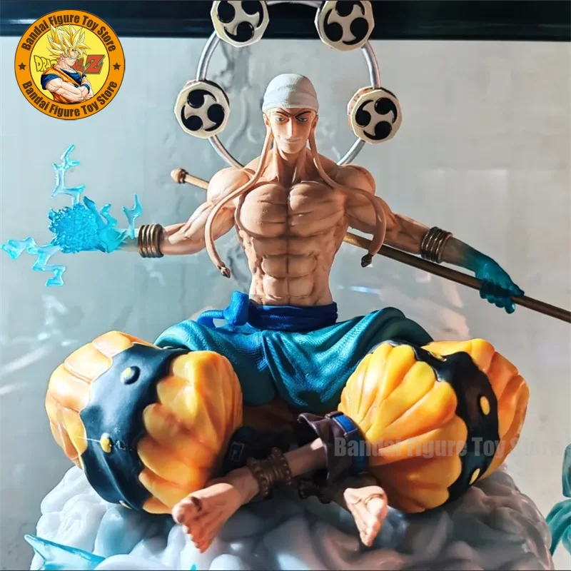 22cm One Piece Gk Figure Enel Figure Sky Piea Enel Figures Anime Enel Figurine Pvc Statue Model Collection Doll Gift