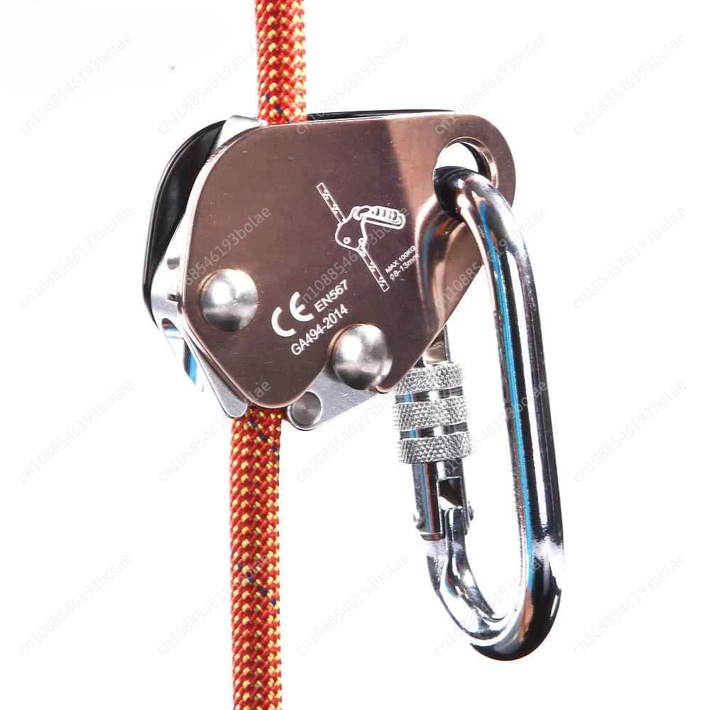 Aerial Work Fall Protection Fall Arrest Self-locking Safety for Xinda Outdoor Climbing Rope Grabber