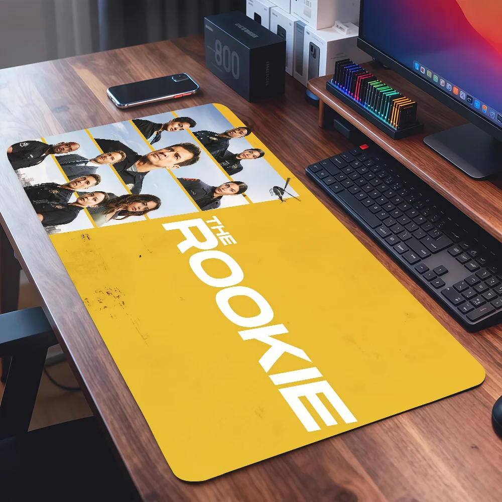 TV The R-Rookie Mouse Pad Square Office Gaming Desk Mat Waterproof Non-Slip Rubber Decorative