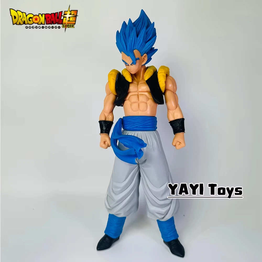 31CM Anime Dragon Ball Z Super Saiyan Blue Gogeta PVC Action Figure Model Speelgoed Desktop Decoraction Kinderen Verjaardagscadeau