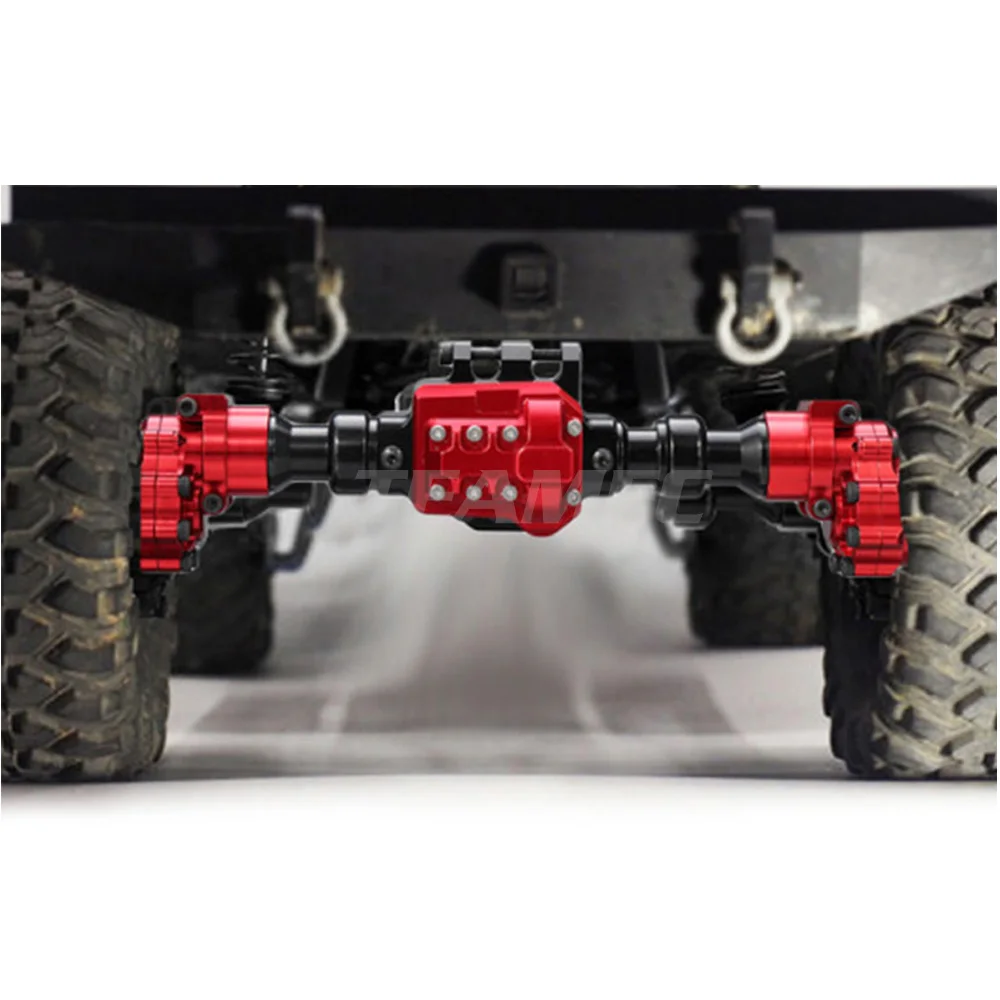 1 set TRX-4 Aluminum Front and Rear Portal Axle Housing for 1/10 RC Crawler Car TRX-4 Axles Upgrade Parts