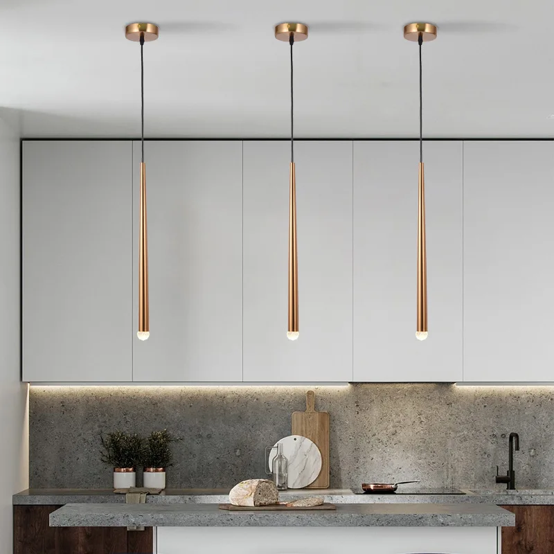 

European Modern Minimalist LED Wrought Iron Crystal Chandelier Living Room Bedroom Bedside Decorative Lighting Lamps