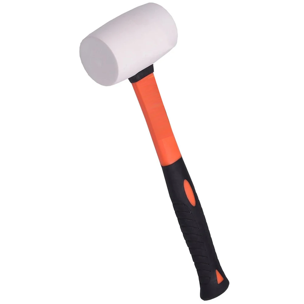 Rubber Mallet Fibreglass Handle Tile Mallet Solid Rubber Flooring Installation Rubber Construction: The Rubber Hammer Head