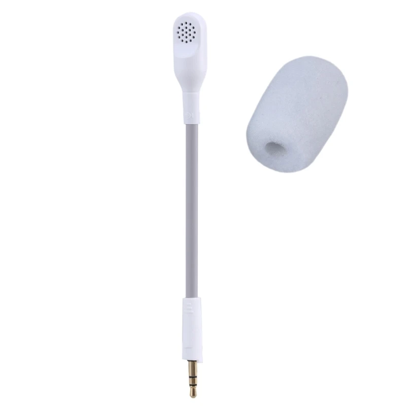 Foams Covered 3.5mm Boom Microphone for BarracudaX Headsets Clear Communication Dropsale