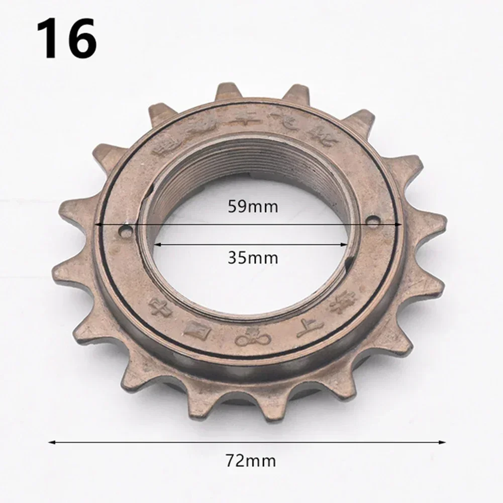 

16/18/20T 35 мм 1/2 "X 1/8" велосипед с свободным ходом, односкоростная зубчатая звездочка, MTB, дорожный горный велосипед, велосипедные детали