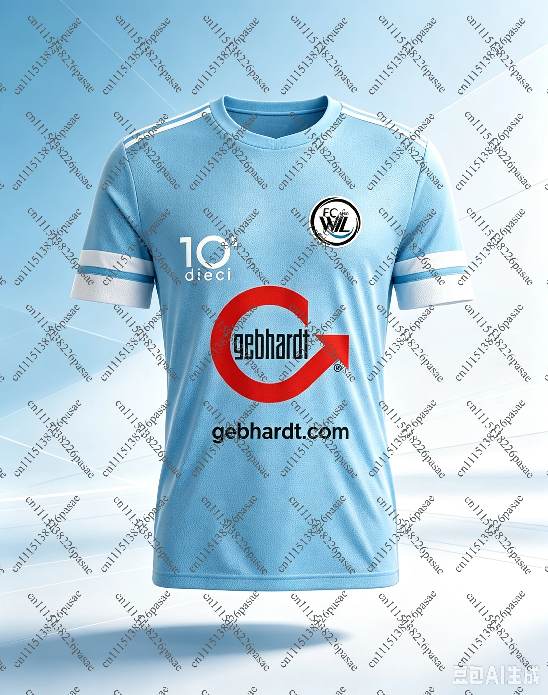 2026 Wil 3D Printed Football Jersey Men's Summer Quick Drying Breathe Short Sleeved T-shirt Family Matching Clothing