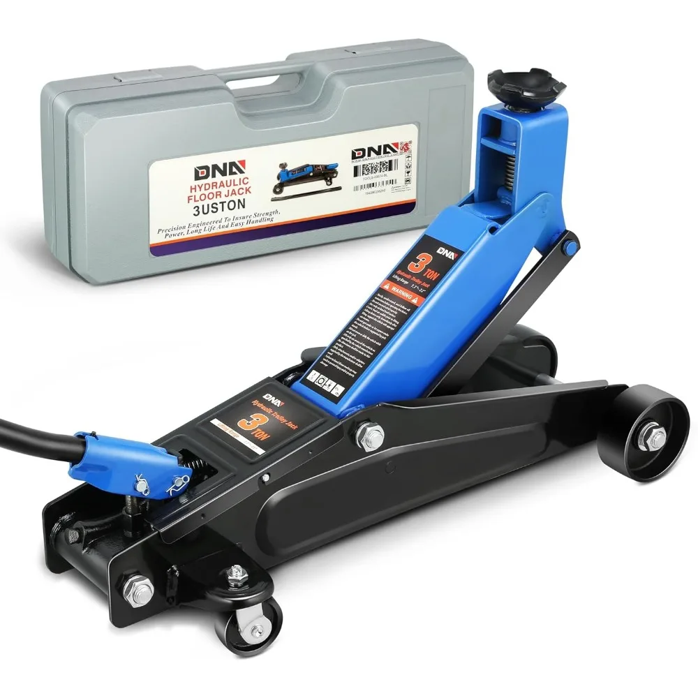 

3 Ton Low Profile Floor Jack with 6000 lbs Capacity for Quick Lifting and Trolley Service