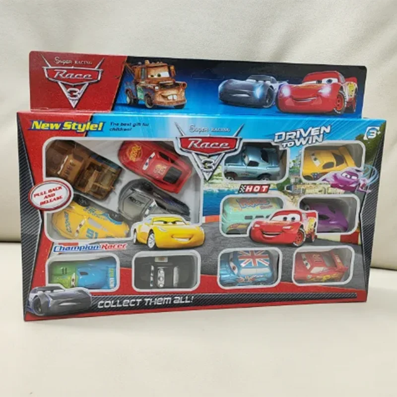 12 قطعة سيارات البرق ماكوين بيكسار القوة الخلفية جاكسون ستورم ماتر نموذج سيارة مرافقة دمية لعبة المركبات هدايا أعياد ميلاد للأطفال