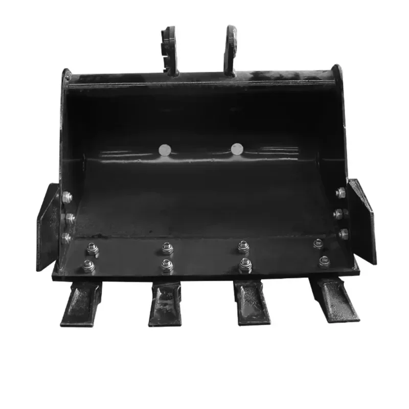 Hydraulic Auger Digging Bucket Rake Ripper Road Maintenance Attachment for 1-3.5 Ton Digger Parts