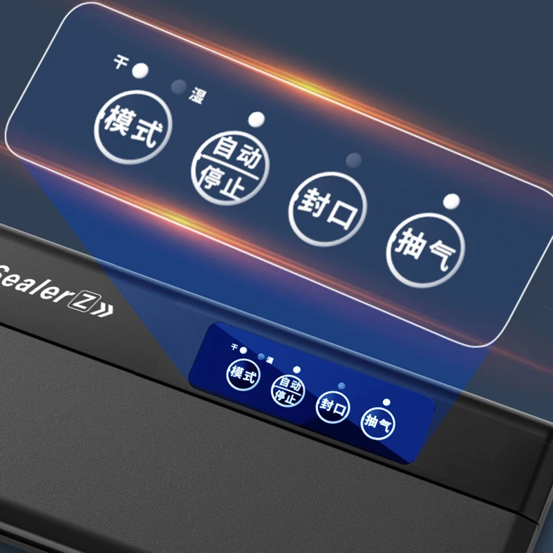 IDEACH Máy Hút Chân Không Thực Phẩm Máy Hàn Miệng Cho Nhà Bếp 30Cm Nhựa Máy Hàn Miệng Túi 60kPa Máy Hút Chân Không Thực Phẩm Bộ Vi Xử Lý Môi Seaming Máy Bao Gồm 10 chiếc Túi