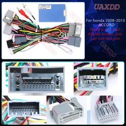 Car Radio Android DVD Stereo audio For honda For honda 2008-2013 ACCORD video player navigation MP5 CD cables Harness canbus