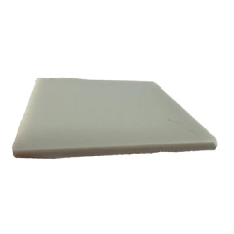 50pcs 114x114x1mm Customized Aluminum Nitride ALN Insulated Ceramic Plates Thickness Ceramic Substrate Sheet