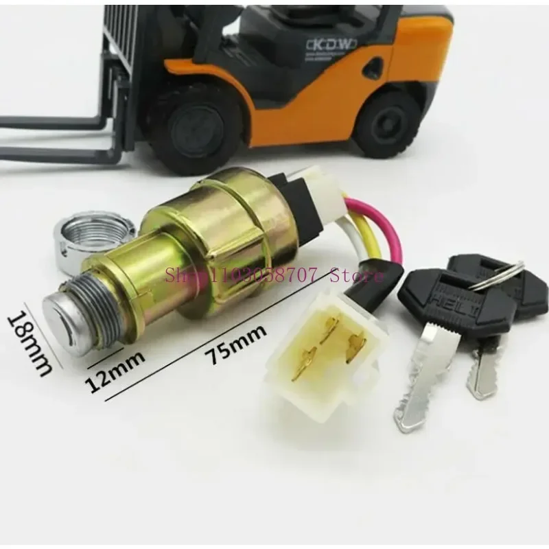 Forklift Ignition Original Start Switch JK411 Suitable For Heli Long Gong 1-10T Forklift Spare Parts