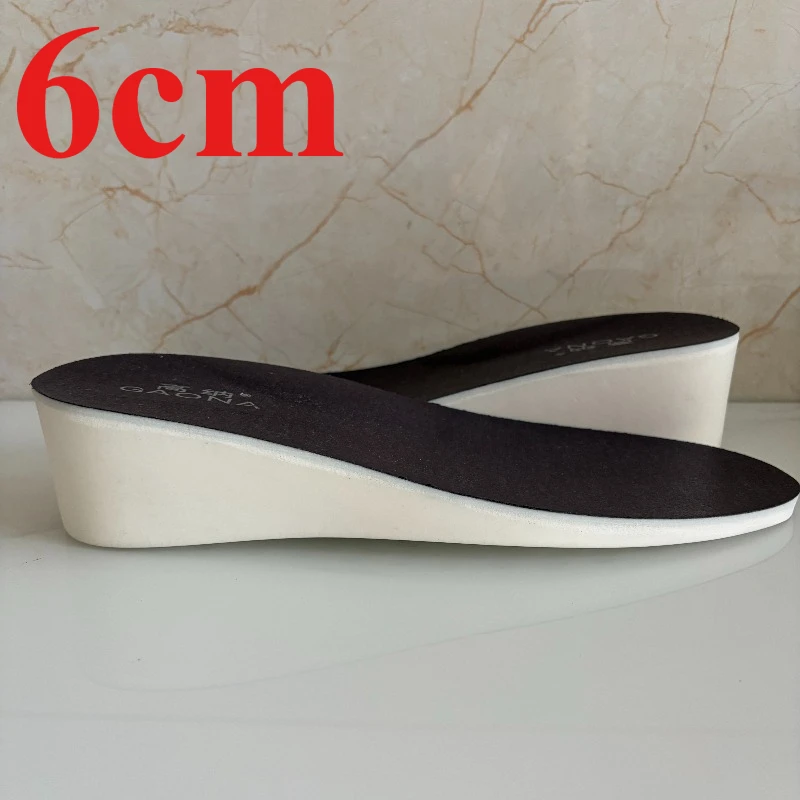 Height-increasing Insole Hard Cushion 5-6cm Comfortable Non Tiring  Men's Woman's No Collapse of The Feet An Internal Increasing