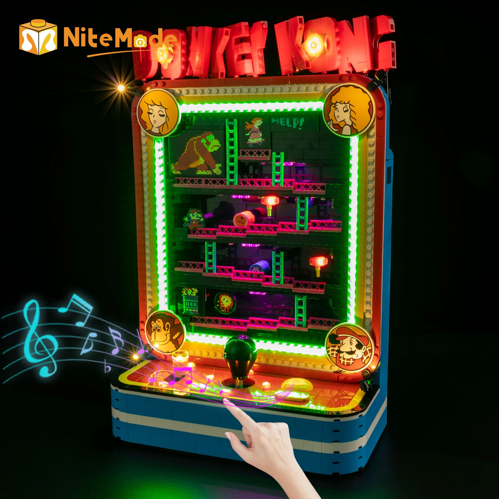ensemble-de-lumieres-led-adapte-pour-lego-donkey-kong-™-blocs-de-construction-arcade-72051