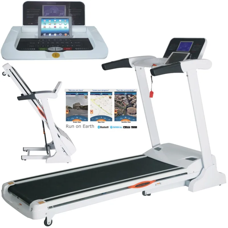 GS-846i Cheap Indoor Electronic york Treadmill With Phone Compatible portable treadmill foldable