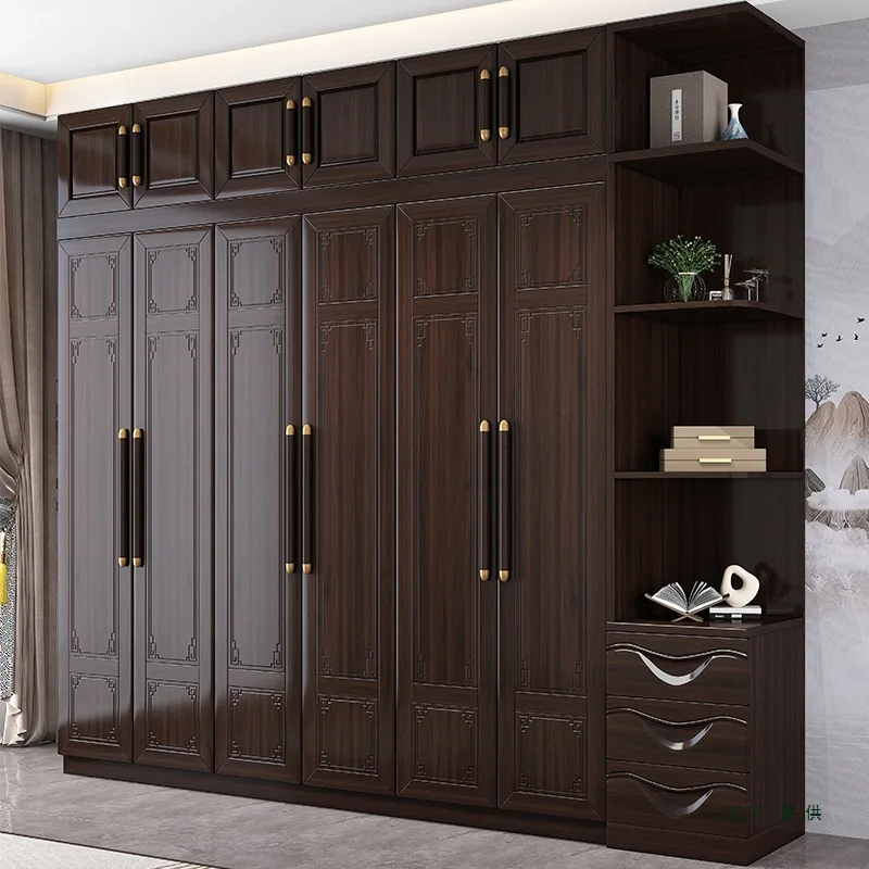 Divider Luxury Wardrobe Closet Vintage Underwear Lounges Open Wardrobes Closet Organizer Wooden Guarda Roupas Bedroom Furniture