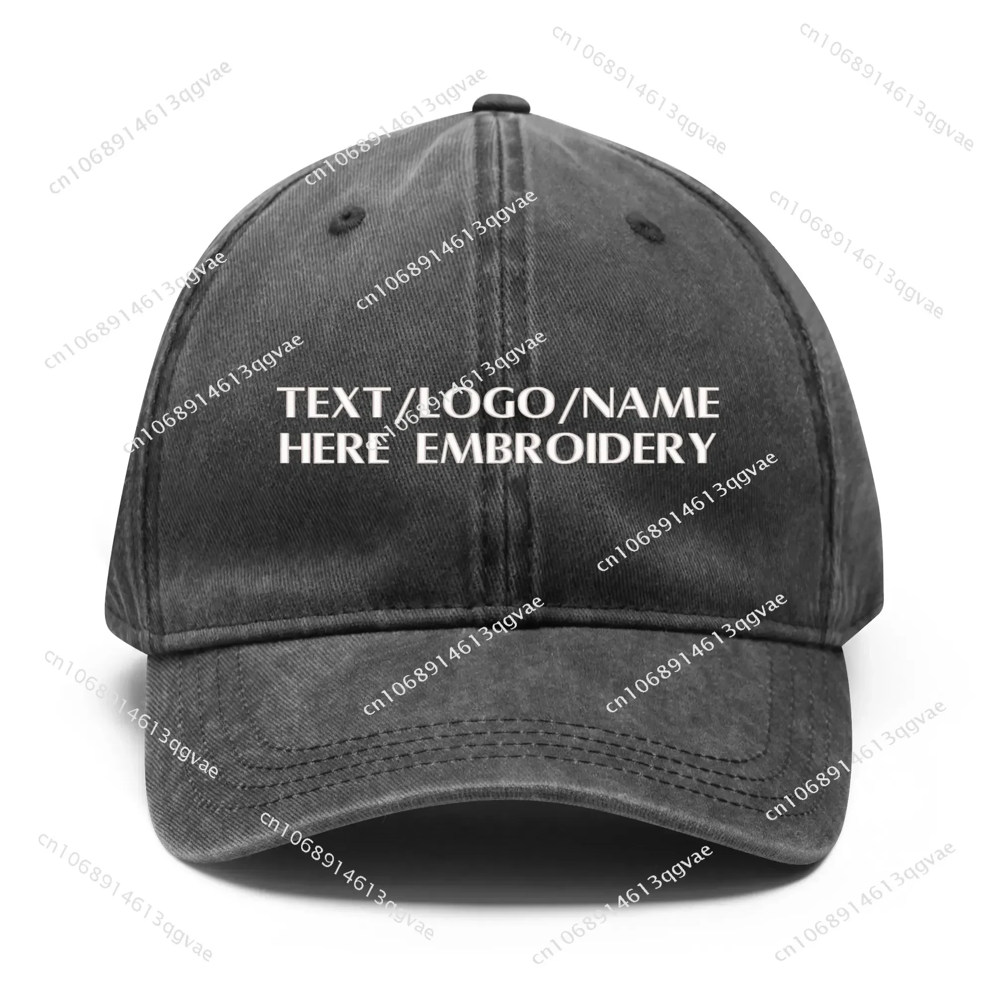 Customized Embroidery Hats Mens Womens Sports Baseball Hat Hip Hop Tailor-made DIY Caps Personalized Text Cowboy Trucker Cap