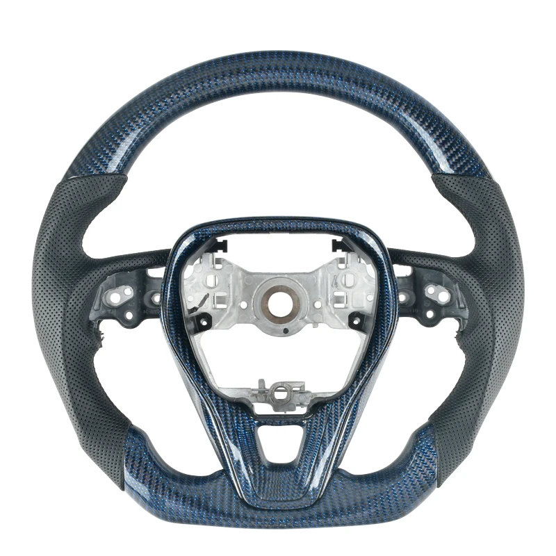 

ZJZ Customized Racing Carbon Fiber Steering Wheel for Toyota Camry 2018 2019 2020 2021 8th MK8