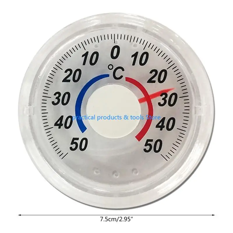 77JB Termômetro janela externa 77JB Termômetro meteorológico CEENDIÇÕES precisas Monitor temperatura Monitor usado para