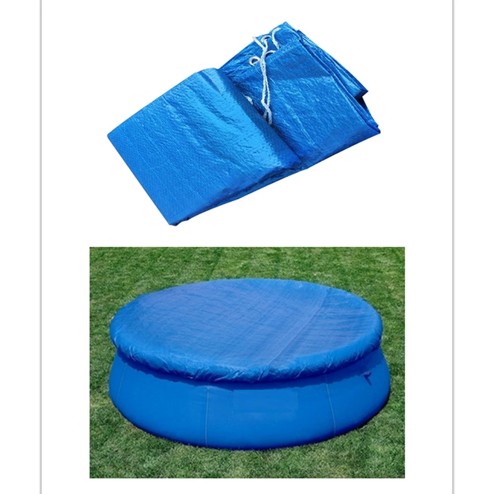 

457 Cm Pool Covers Swimming Dust Inflatable Pools PE Fabric Durable Long Lasting Round Frame Spa Cover
