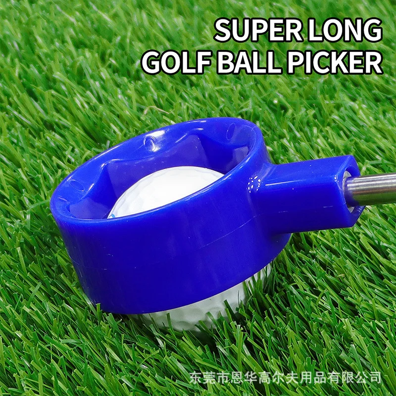 9Ft /6Ftfactory Supply Hexagon Head Golf Ball Retriever Golf Ball Pick Up Grabber Ball Picker New Design Handle High Quality