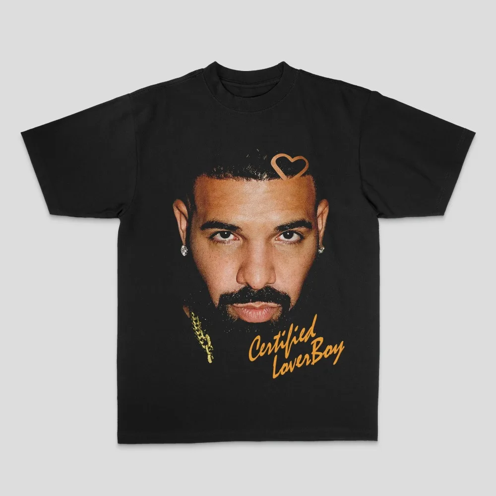 

Репер Дрейк Дрейк 2025 года, хип-хоп, американский хлопок, с короткими рукавами и принтом, мужские и женские, высококачественное, Deluxe Edition