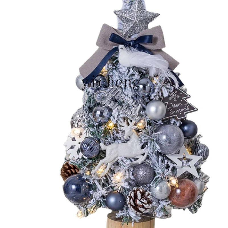 

YY Christmas Decoration Domestic Decoration Ins Style Mini DIY Christmas Tree Desktop