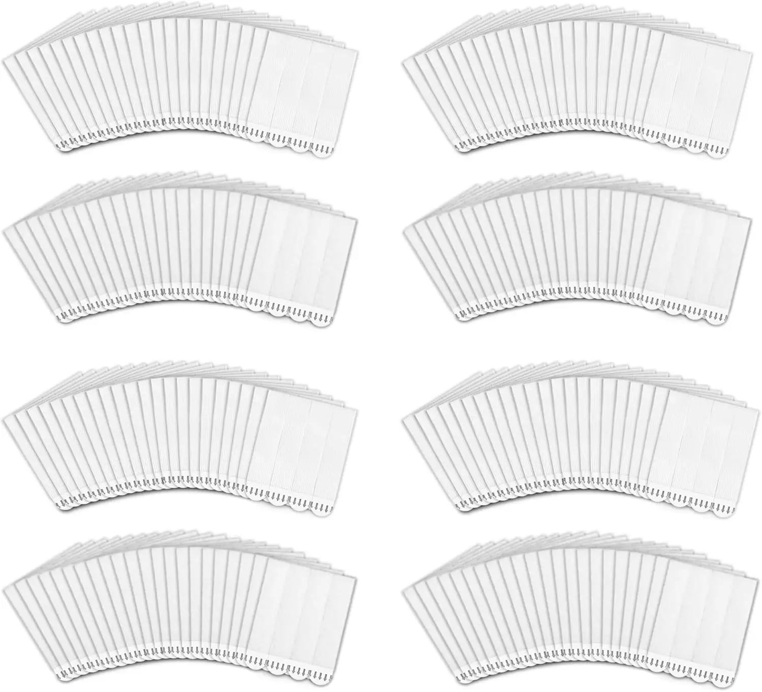 

240-Pairs(480 Strips) Medium Picture Hanging Strips Heavy Duty, Removable Hook and Loop Tape, Waterproof Adhesive Strips for Fra