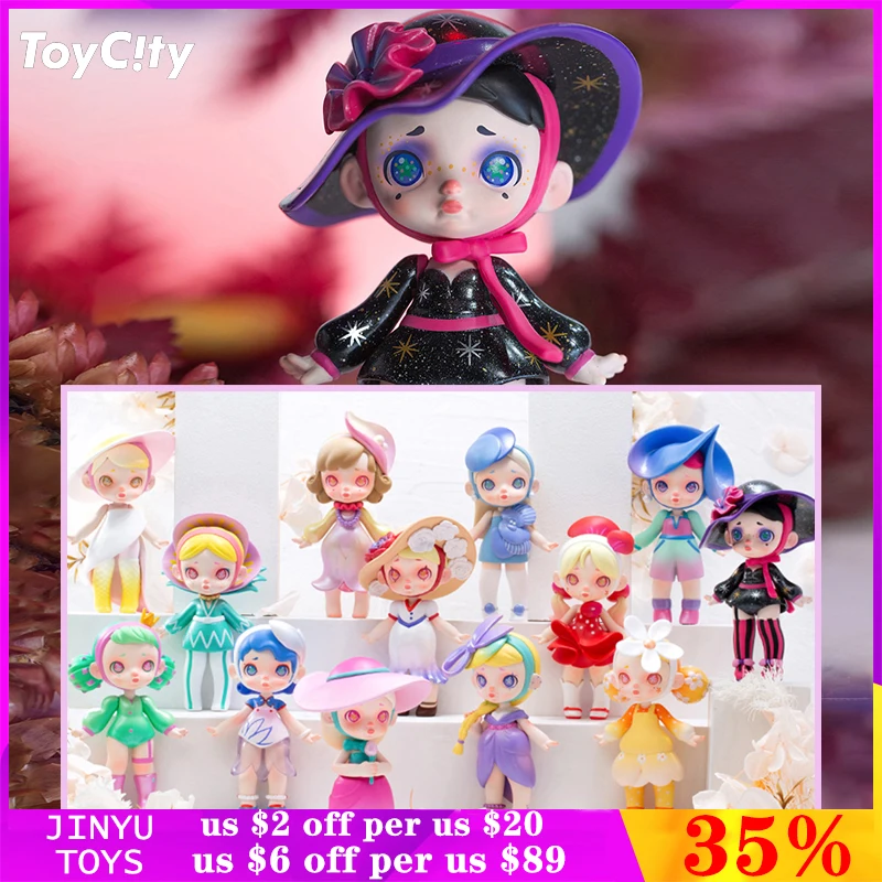 

Original TOYCITY Laura Flower Series Mystery Blind Box Figurines Model Cute Anime Action Figure Surprise Toy Girl Surprises Gift