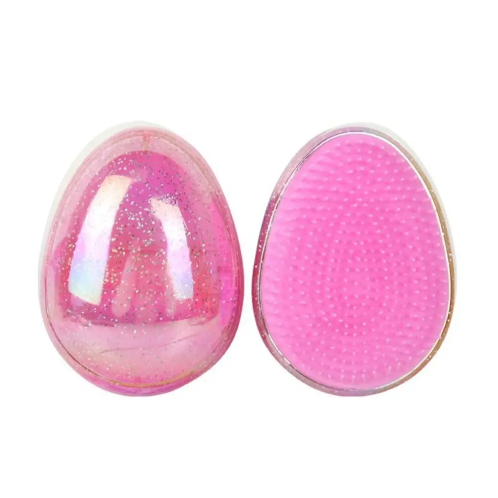 Hair Care Egg Round Shape Starry Sky Comb Anti-knotted Soft Scalp Massage Salon Hair Brush