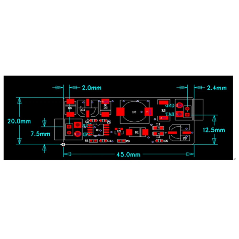 CN3761 Solar Charging Board Wide Voltage Charging Module Single String Lithium Battery Charging Manager Overvoltage Protection