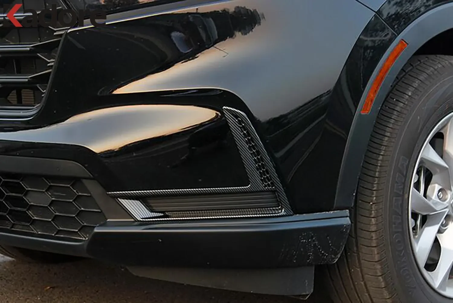 لهوندا CRV CR-V 2023 2024 2025 الجبهة فوجليت غطاء الكسوة رئيس أضواء الضباب مصباح الحاجب شرائط اكسسوارات السيارات التصميم
