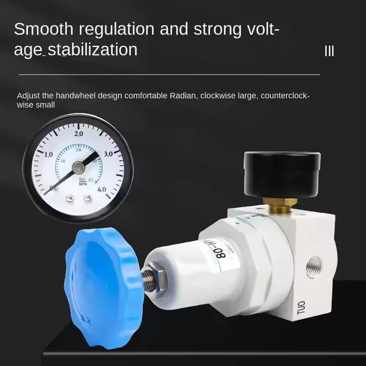 10 15 20 25 40 50 High Pressure Reducing Valve Air Compressor Pump Pressure Regulating Gas Valve New Condition