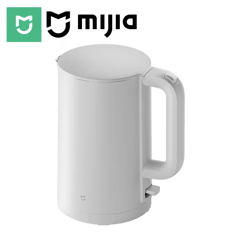 XIAOMI MIJIA Electric Kettle 3,Dual‑Layer Cool Body,1.7 L 316L Inner Stainless Steel,1800 W Fast Boil,CN Version With Adapter