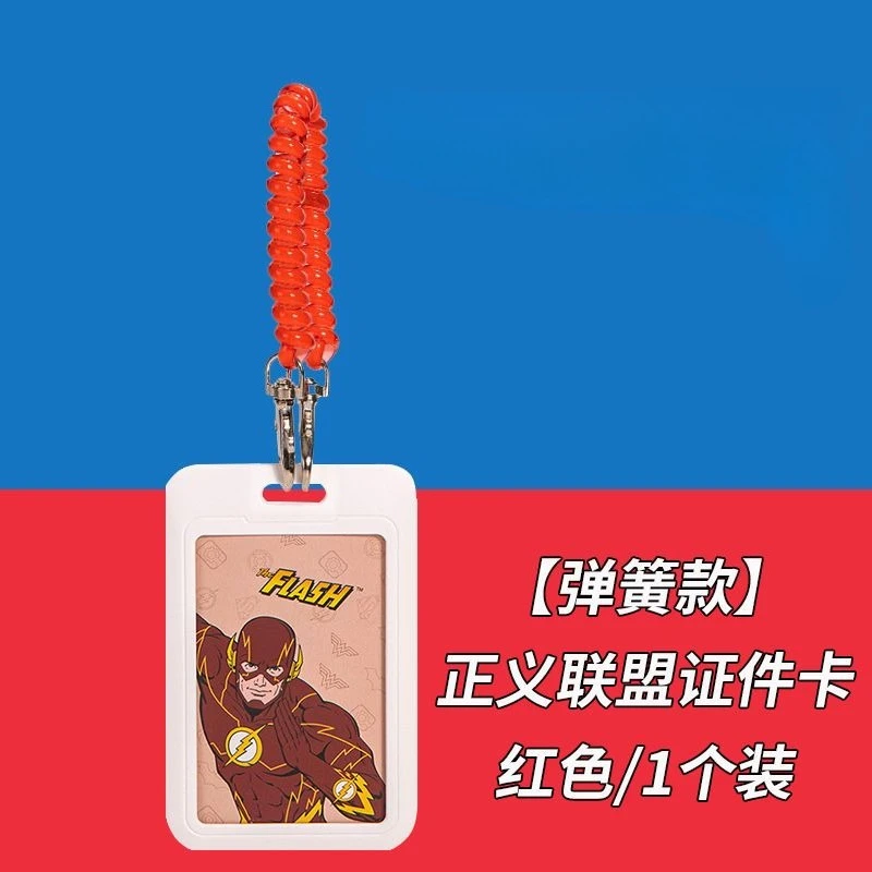 BeastKingdom Superman Batman The Flash Personalized Cartoon Meal Card Holder Creative Movie Peripheral Student Card Protector