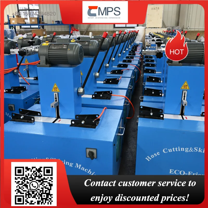 Factory Direct Sale Preferential Price Long Service Life Rubber Hydraulic Hose Cutting Machine With Protective Cover 380v 220v