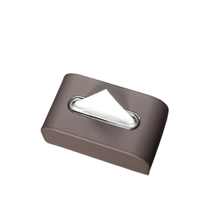 

*Car tissue box Premium car armrest box Seat back hanging multi-functional paper box Car decoration supplies