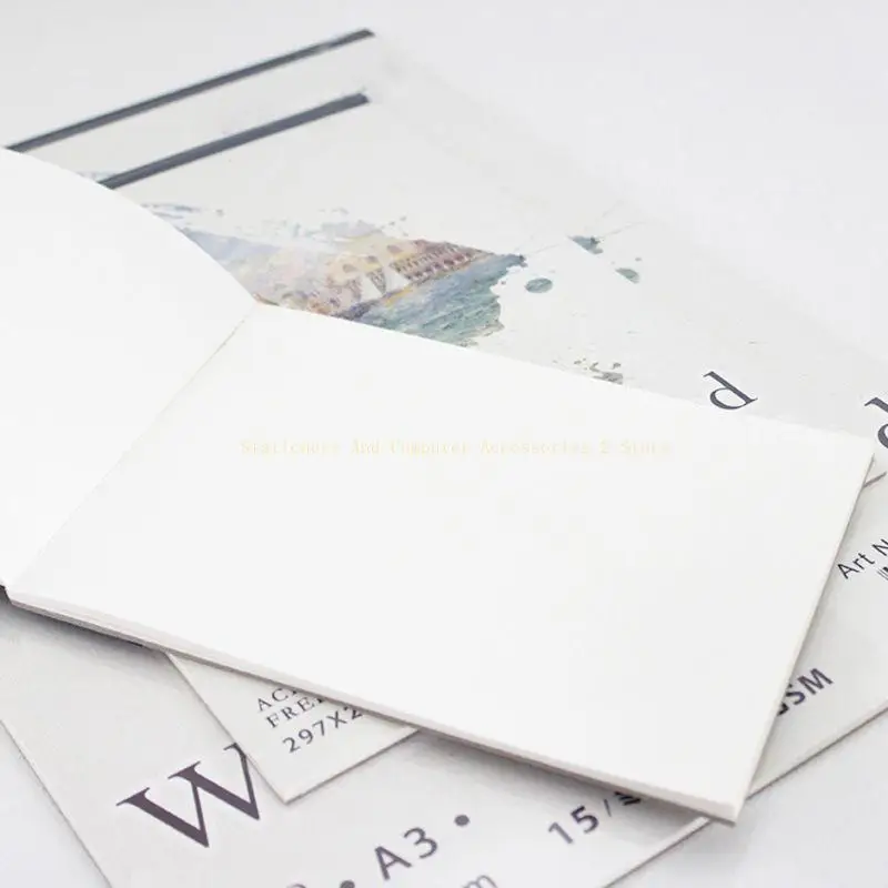 15 Sheets Waterverf Paper Sketch Book Notepad voor het schilderen tekenen Notebook Art Supplies