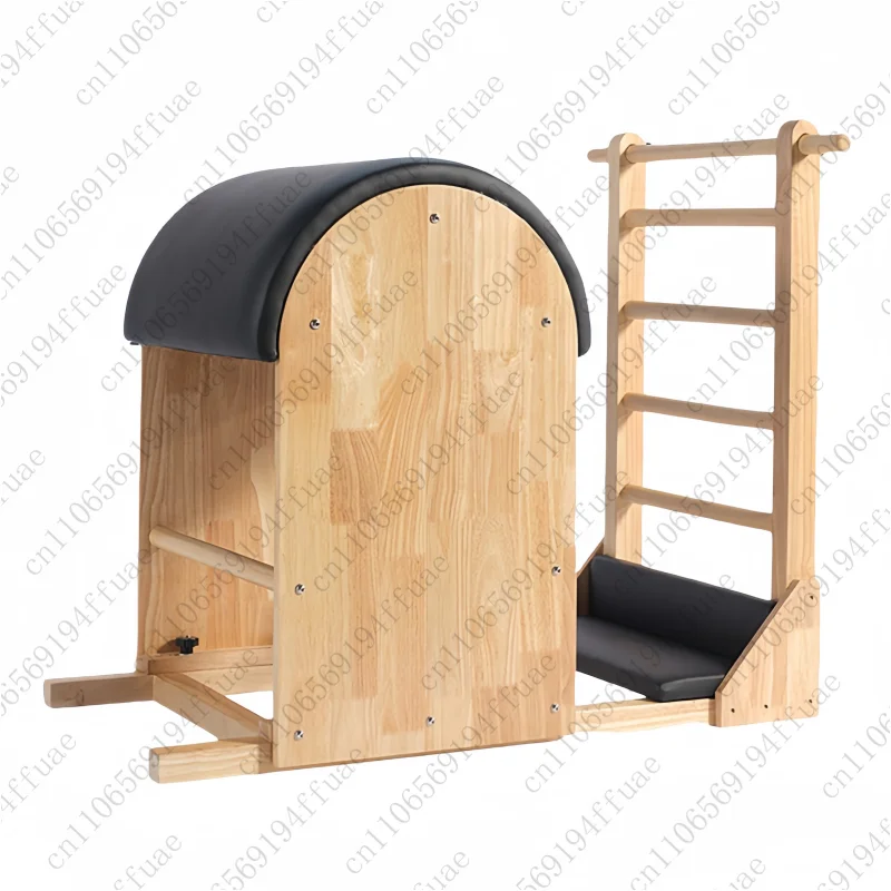 Durable Aerobic Yoga Equipment, Wooden Ladder Barrels, Oak Maple Aluminum Strength Exercises, Used in Yoga Studios