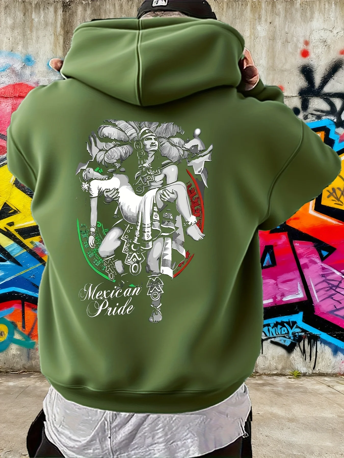 Customization Men'S Fashionable Hooded Sweatshirt, Perfect For Everyday Use With A Drawstring, Featuring A Kangaroo Pocket In Th