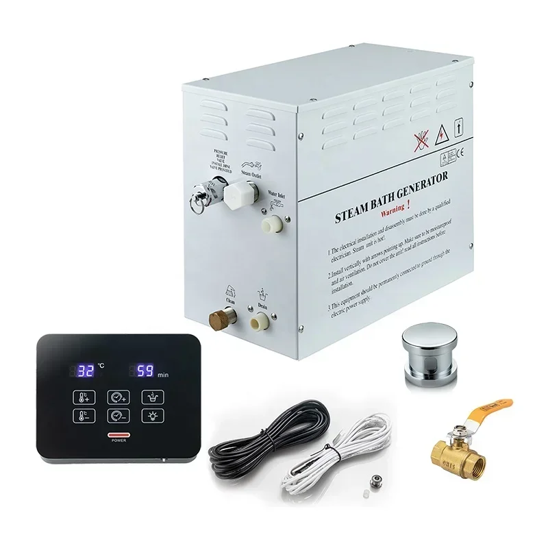 Производитель SUNDREAM Умная паровая ванна с контроллером GS08N 4,5 кВт 6 кВт 9 кВт 12 кВт 15 кВт 18 кВт Парогенератор для сауны