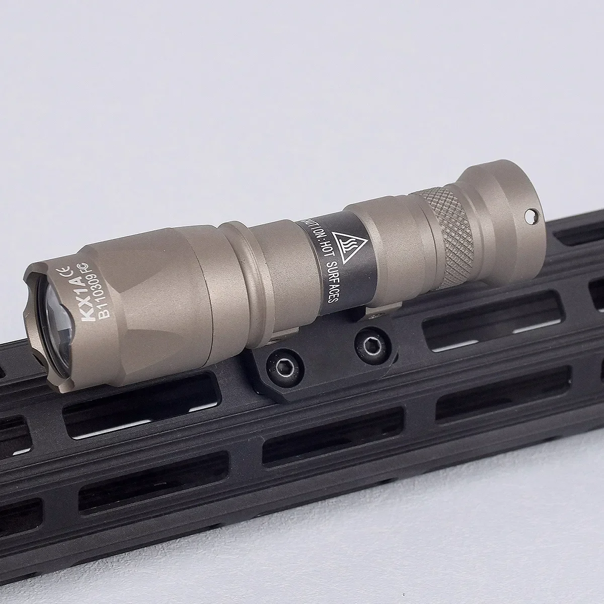 Tactical ARIS Series Surefire M300 M600 Offset Scout Mount Fit 20mm Ml-k Keymod SMR Rail Base for M600B M951 M620 Flashlight
